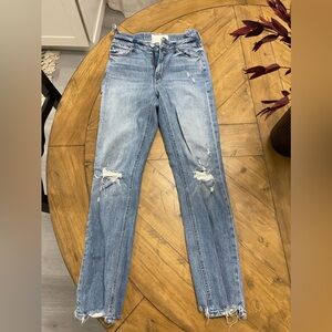 Womens Mother “The Dazzler Shift Chew” Jeans Size 25